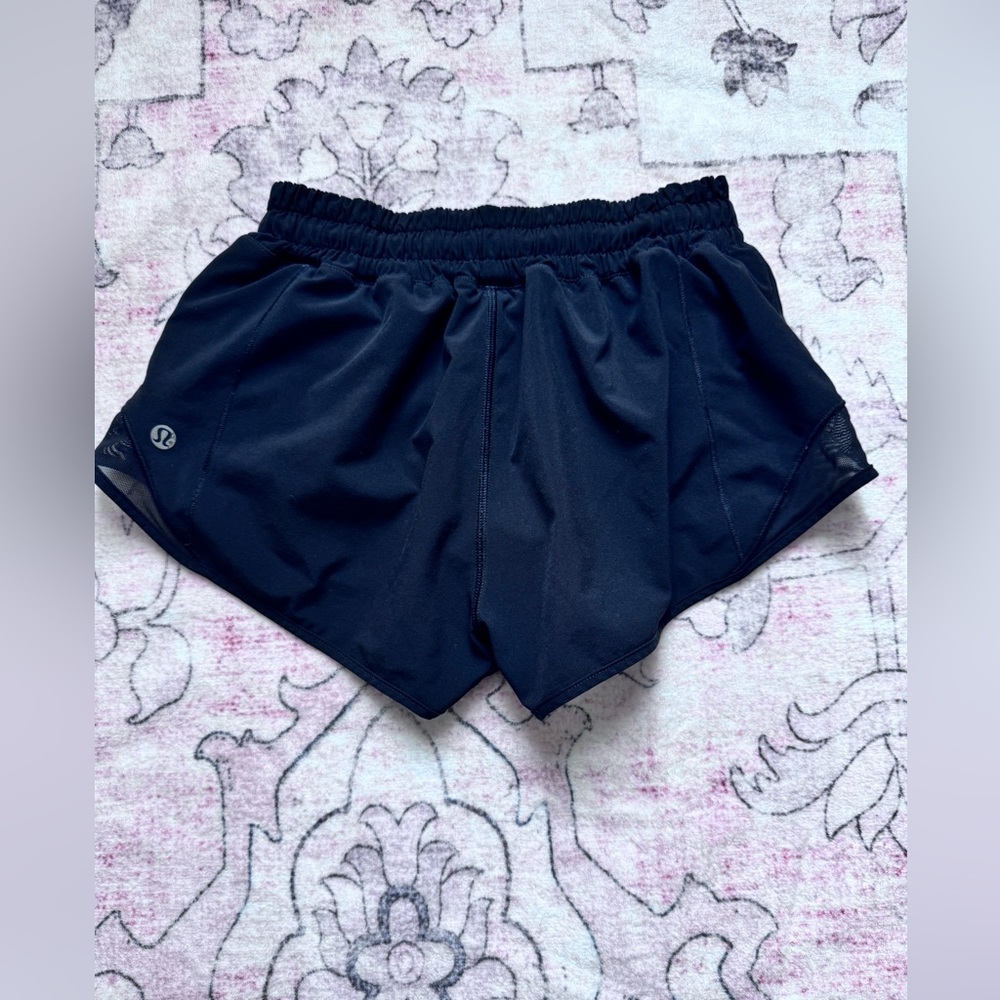 Lululemon Black Hotty Hot Shorts